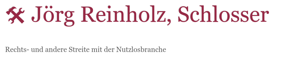 Blog wieder erreichbar, Andreas Skrziepietz (Hannover) hat dort „Hausverbot“