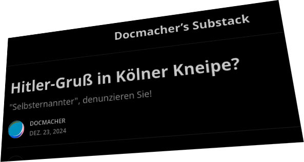 Prozessverlierer Dr. „Dummnazi“ Andreas Skrziepietz „kotzt“ verbal