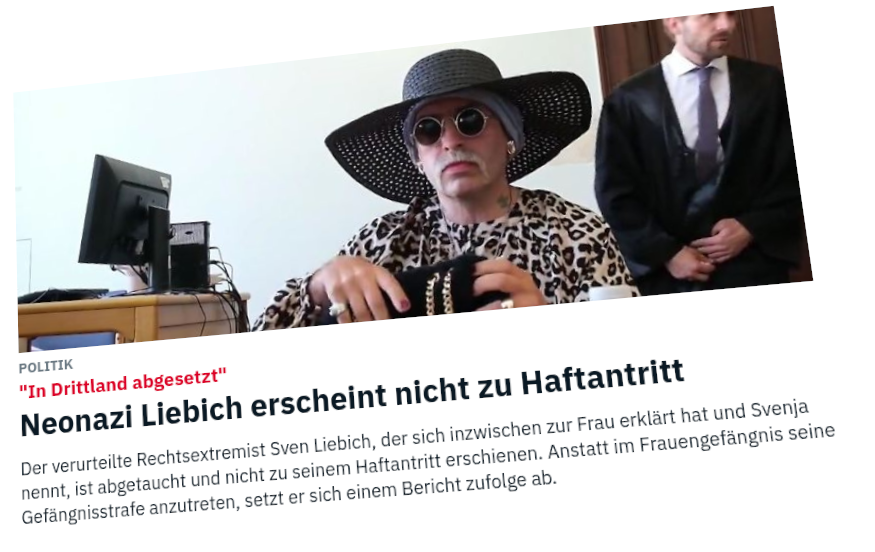 „Nazischlampe auf der Flucht“ - und was sonst noch geschah
